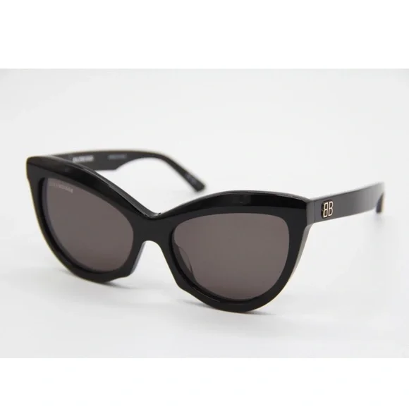 NEW BALENCIAGA SUNGLASSES BB0217S 001 CAT EYE EYEWEAR BALENCIAGA NEW COLLECTION - Picture 10 of 13